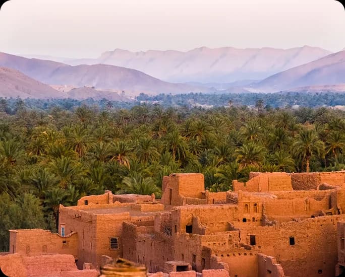 Morocco cityscape