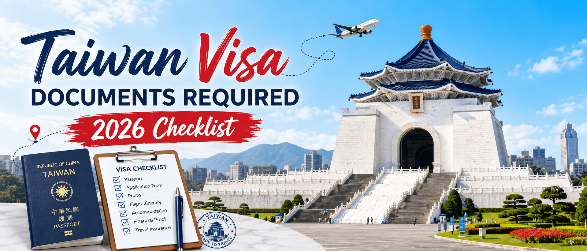 What Documents Are Required for a Taiwan Visa? Latest 2026 Checklist