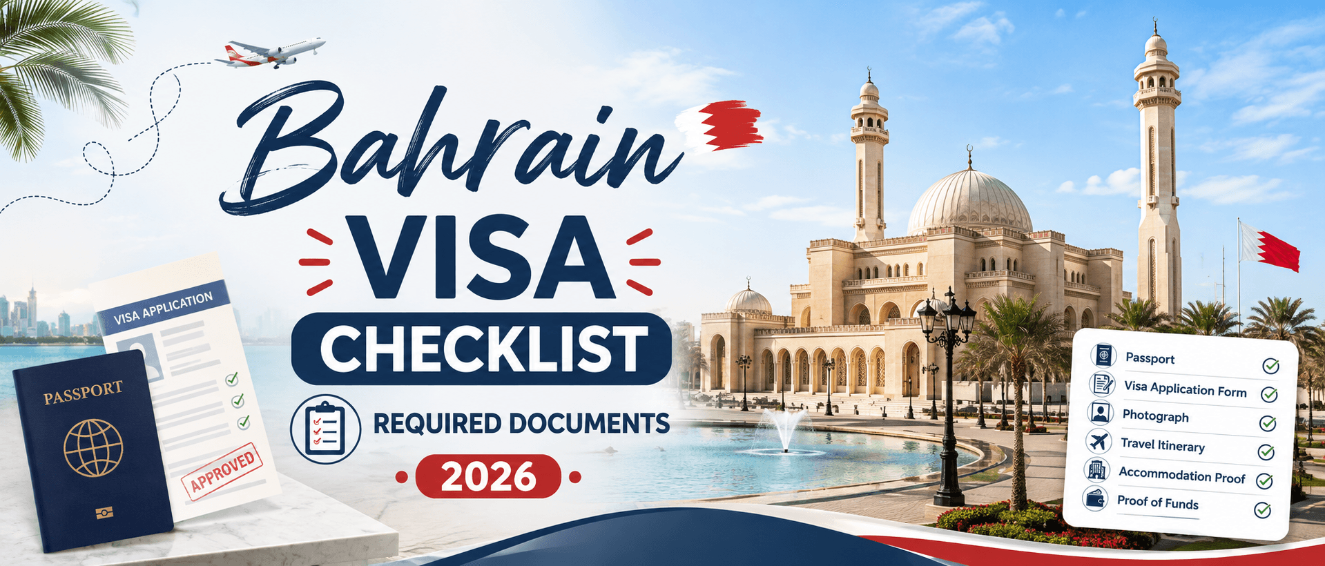 Bahrain Visa Checklist 2026: Required Documents