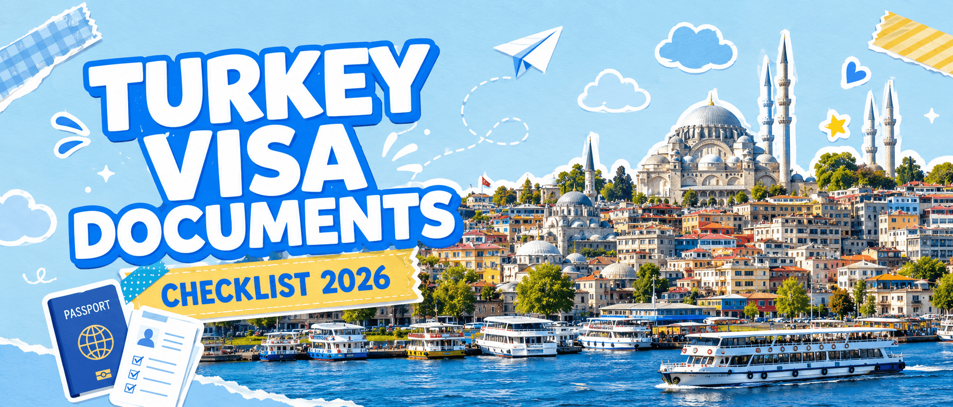 What Documents Are Required for a Turkey Visa? Checklist 2026