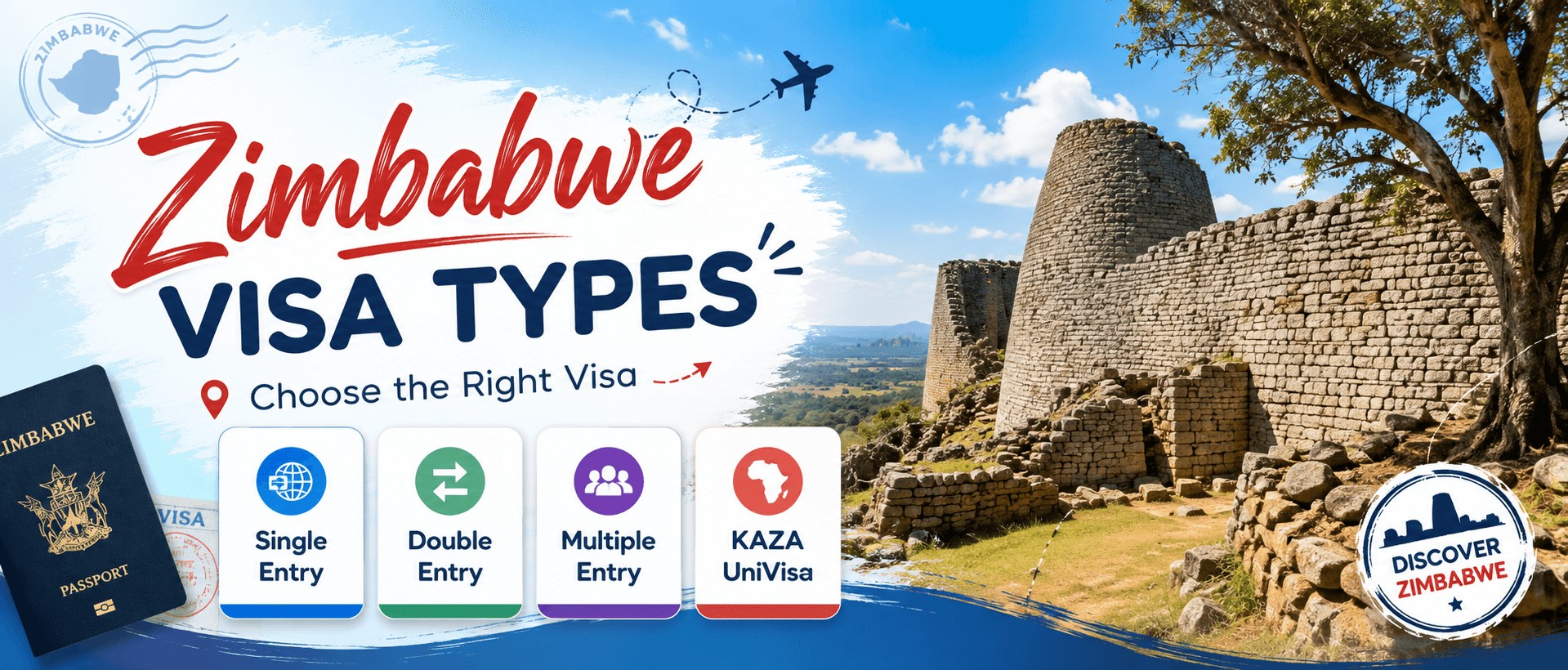Zimbabwe Visa Types: Which Visa Should You Apply For?