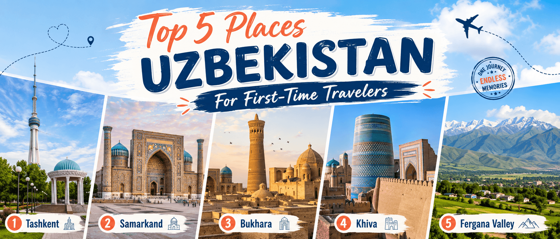 Top 5 Places to Visit in Uzbekistan for First-Time Travelers