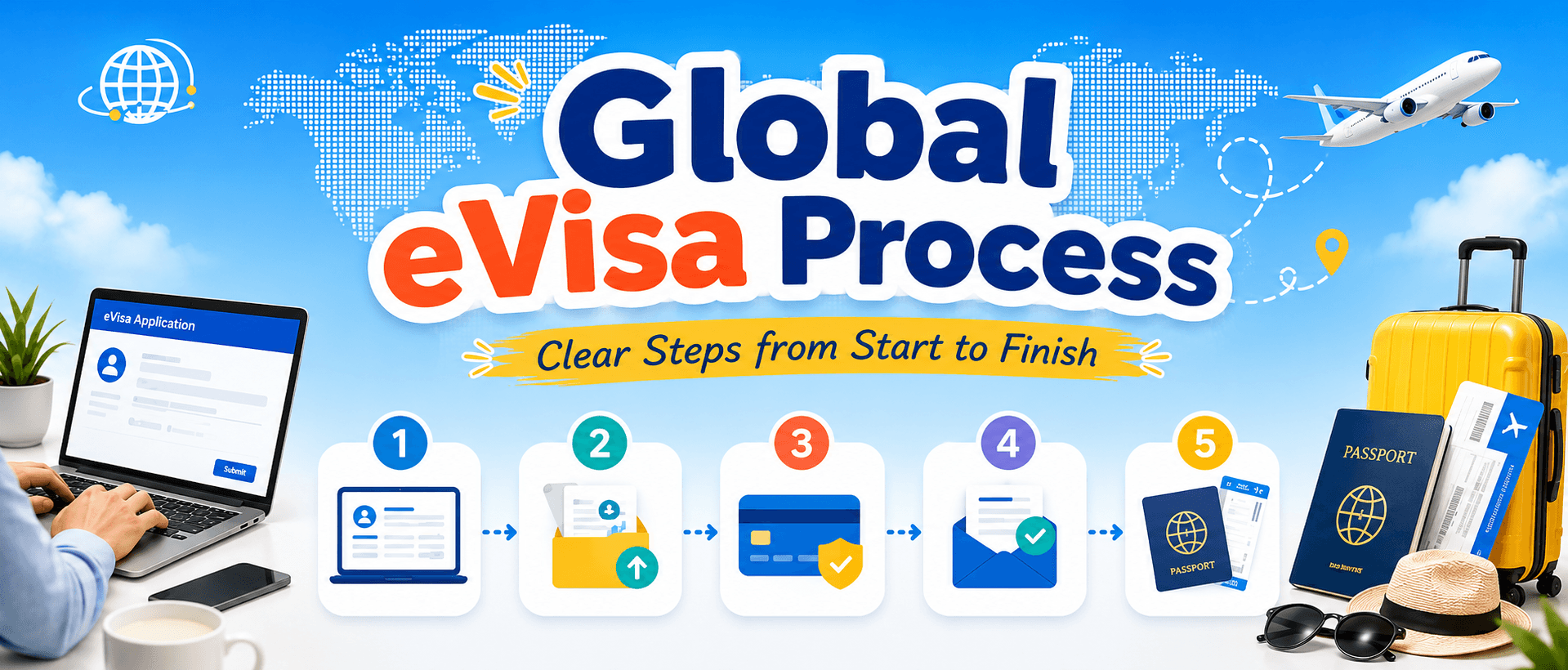 Global-eVisa Visa Process: Clear Steps from Start to Finish