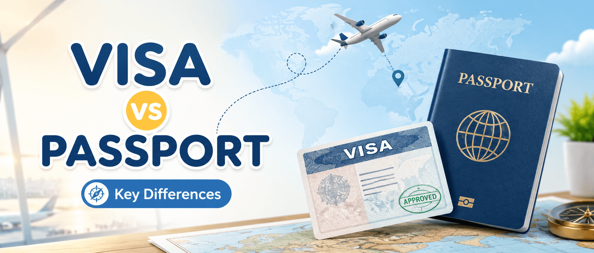 What is a Visa? A Detailed Comparison Between Visa and Passport