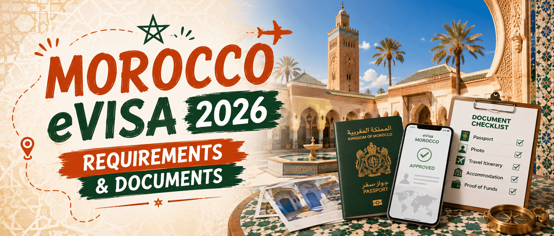 Morocco eVisa 2026: Requirements & Documents