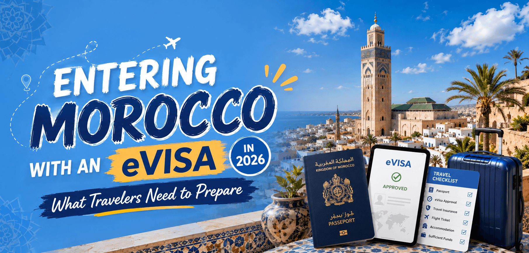 Entering Morocco with an eVisa in 2026: What Travelers Need to Prepare