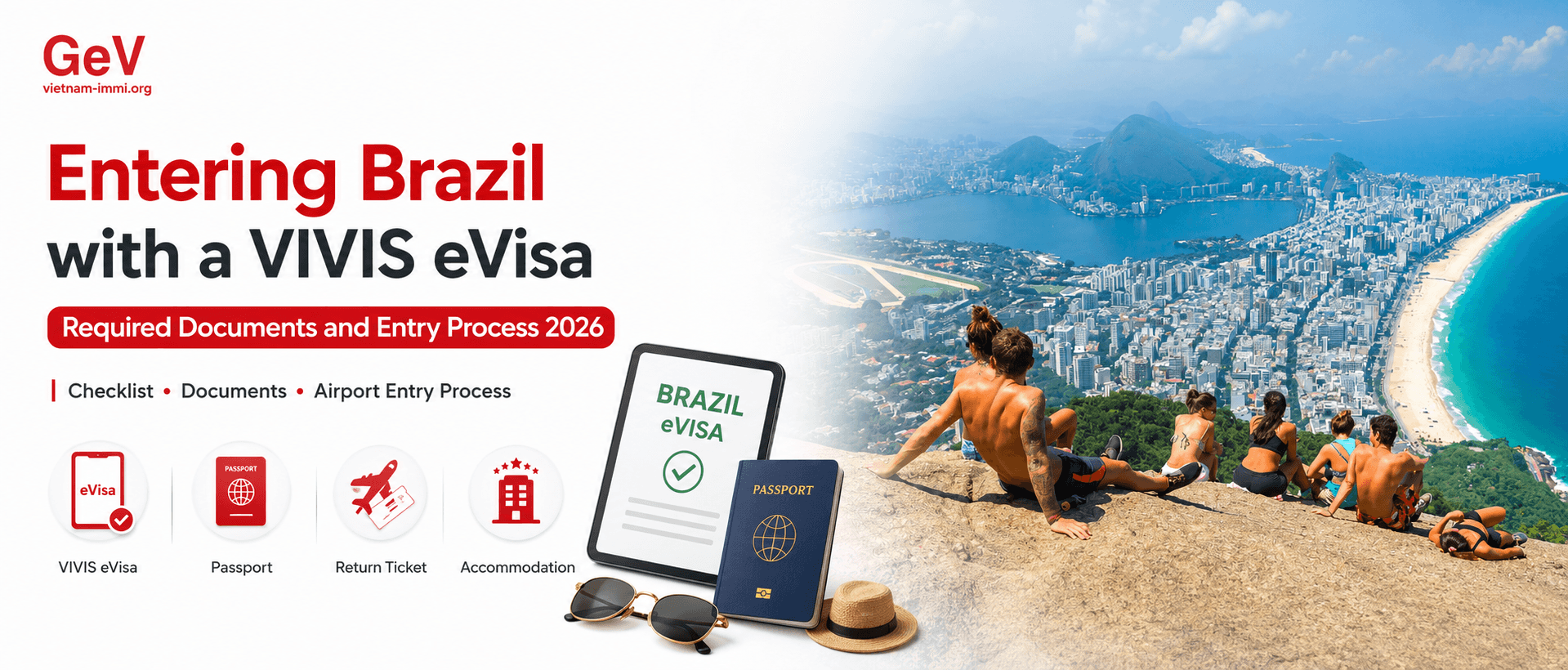 Entering Brazil with a VIVIS eVisa: Required Documents & Entry Process