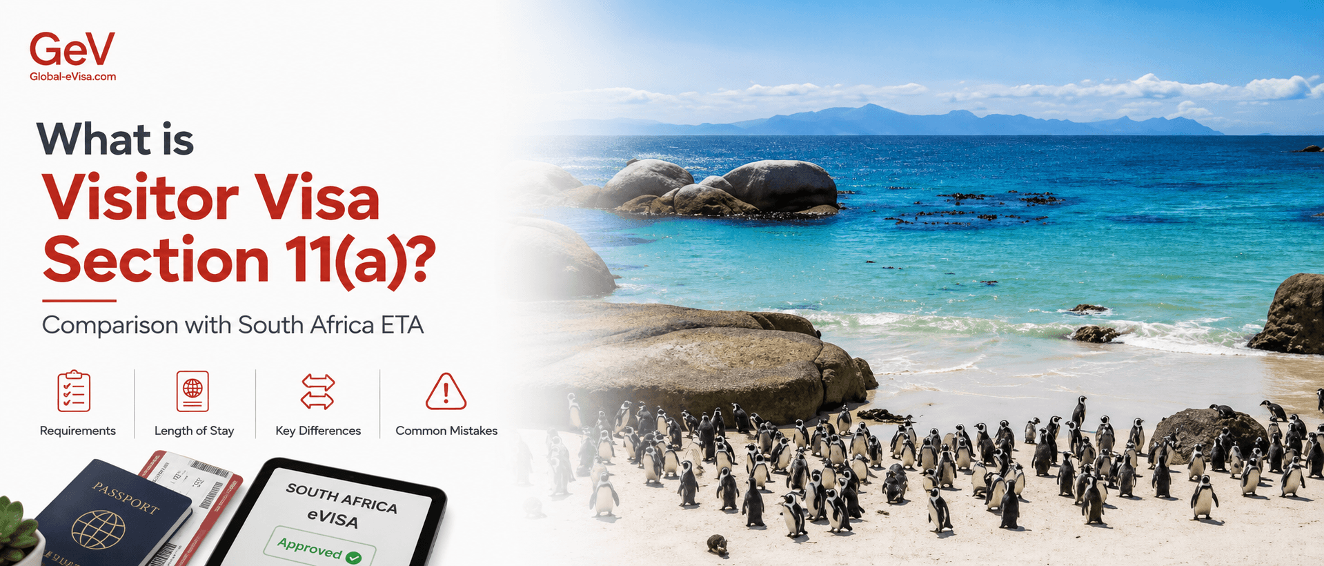 What is Visitor Visa Section 11(a)? Comparison with South Africa ETA