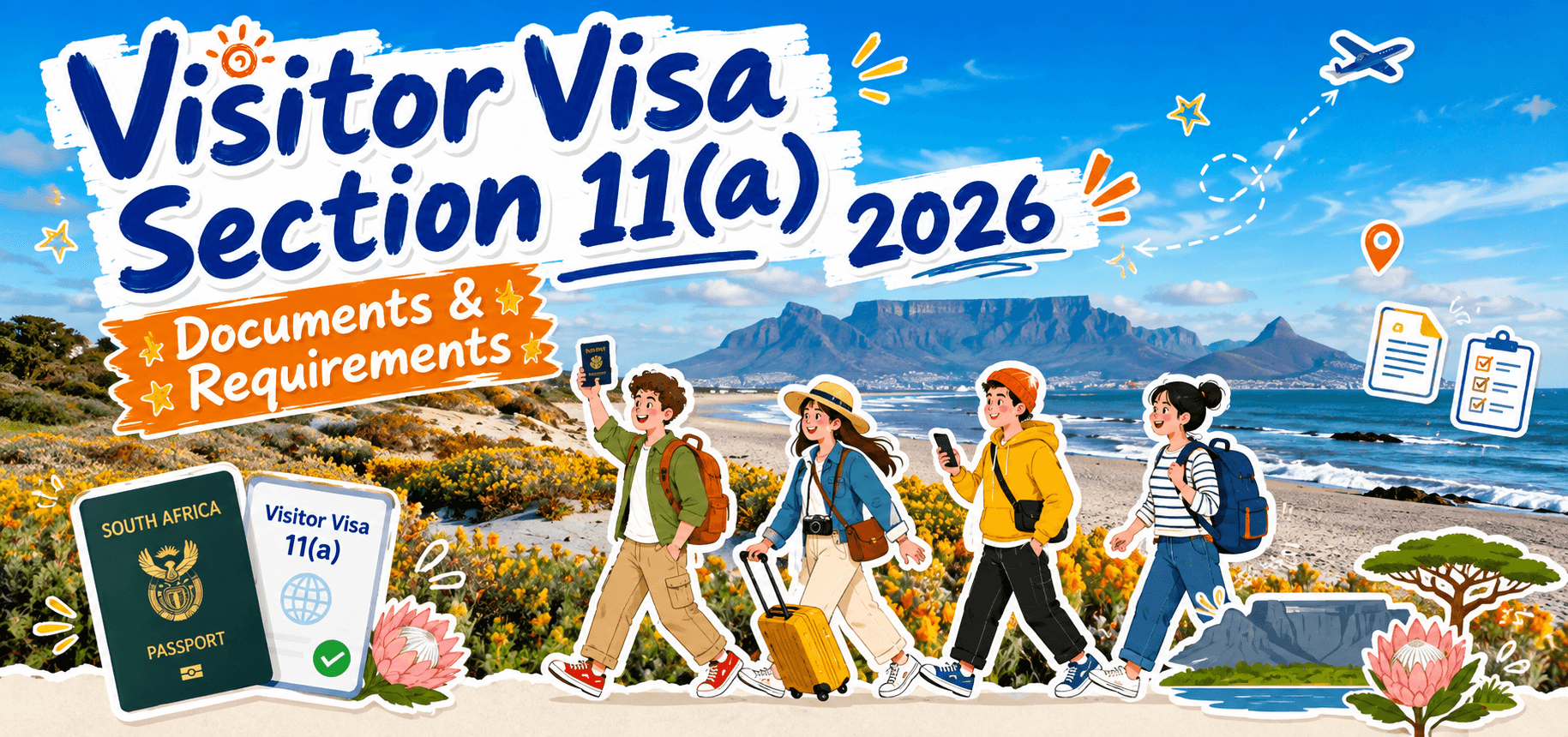 South Africa Visitor Visa 2026: Documents & Requirements Guide