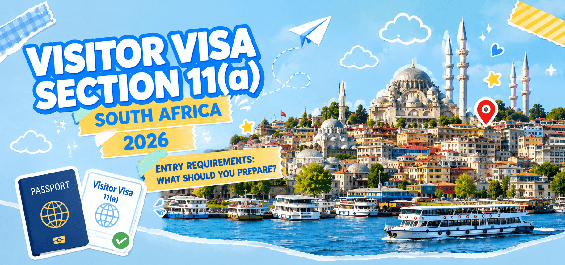 Entry Requirements Visitor Visa Section 11(a) South Africa