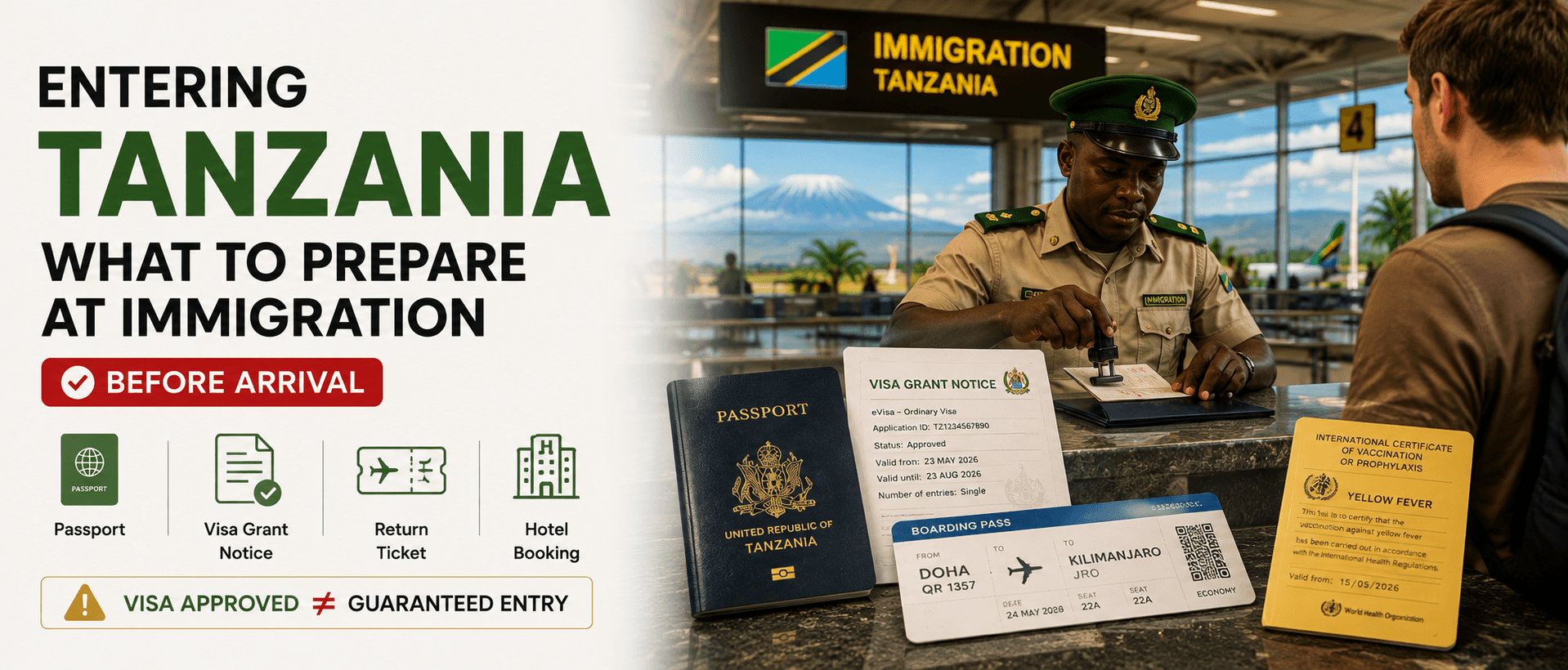 What Should You Prepare for Entry into Tanzania?